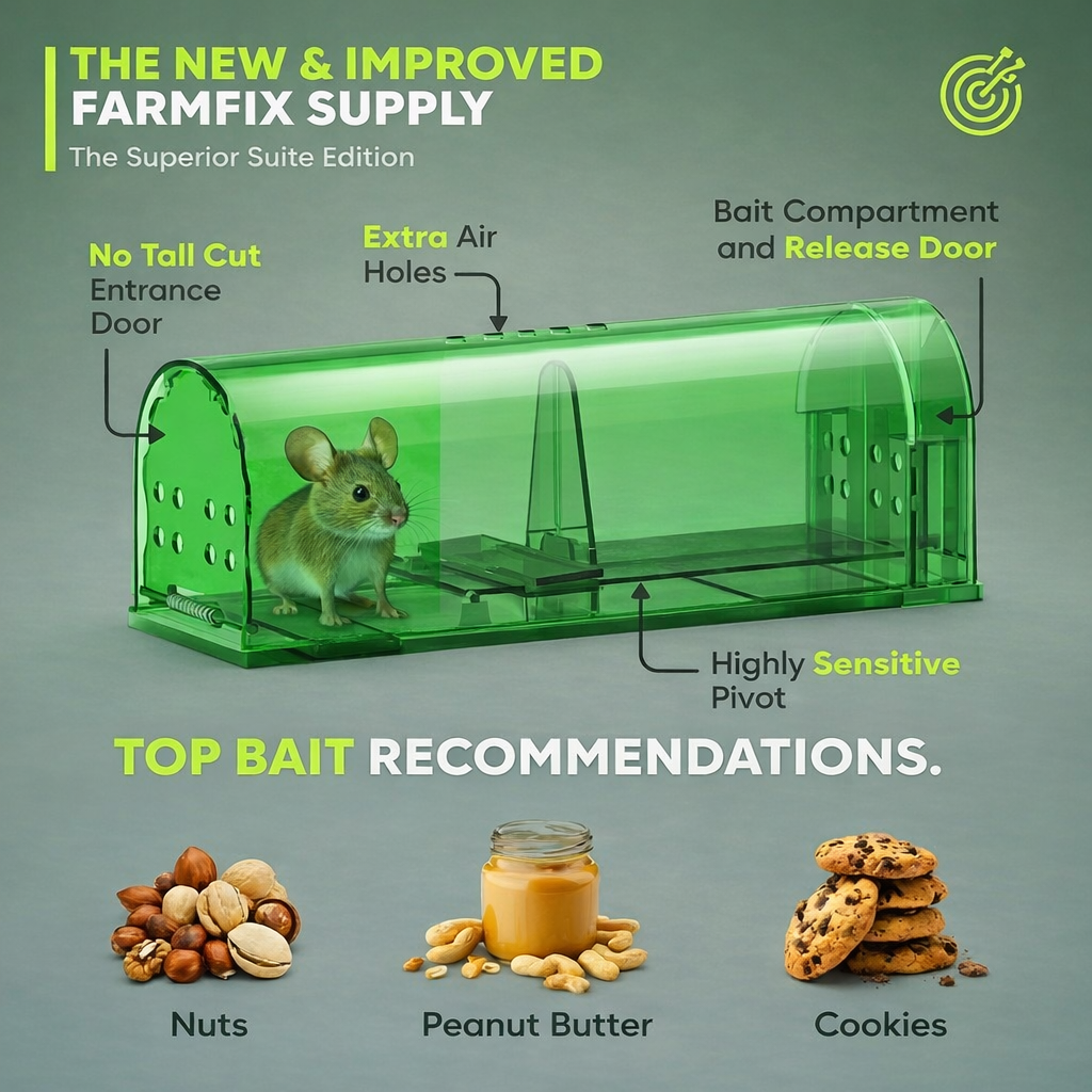 Reusable Humane Mouse Trap