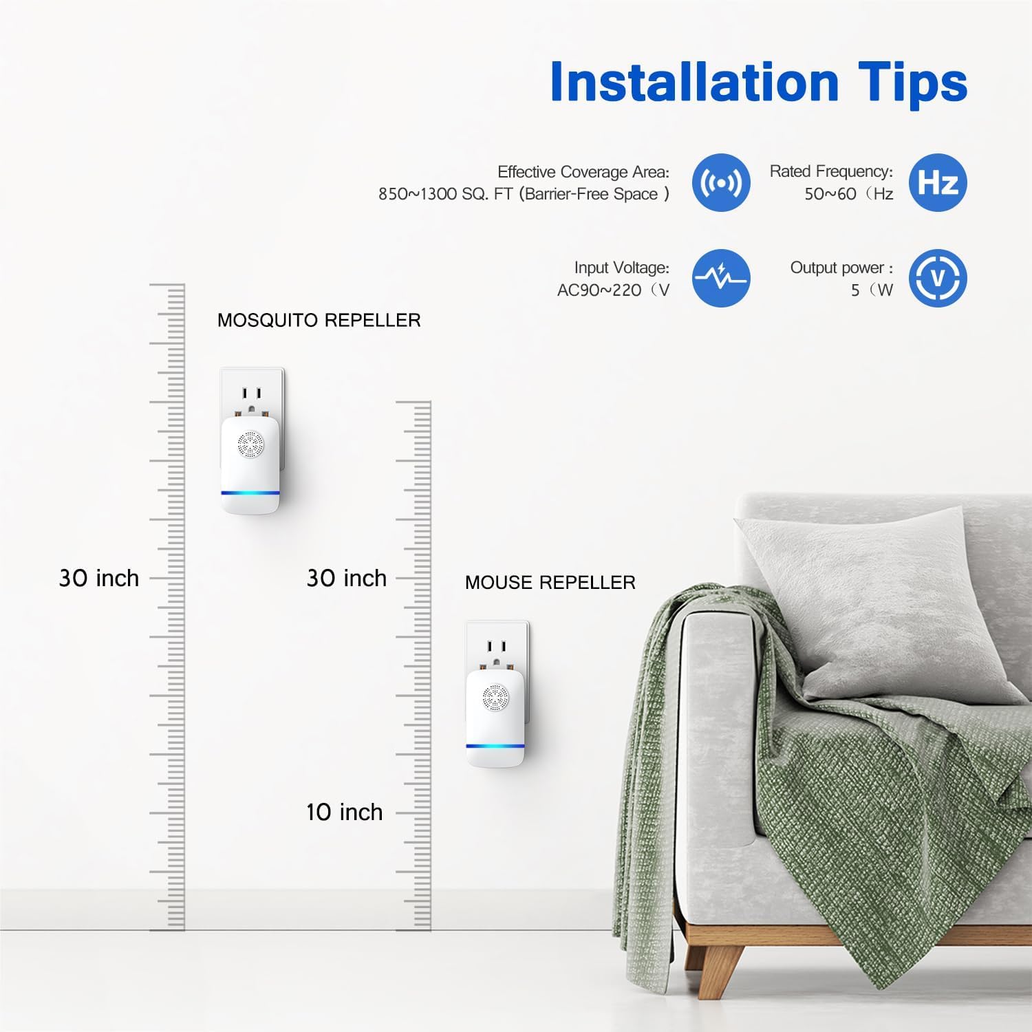 Ultrasonic Pest Control Repellent