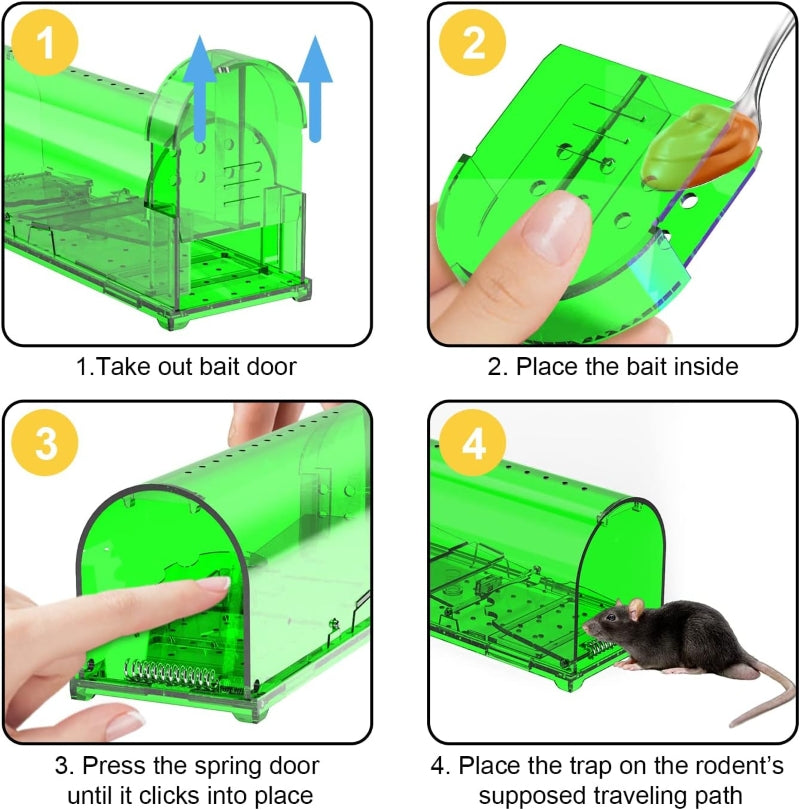 Reusable Humane Mouse Trap